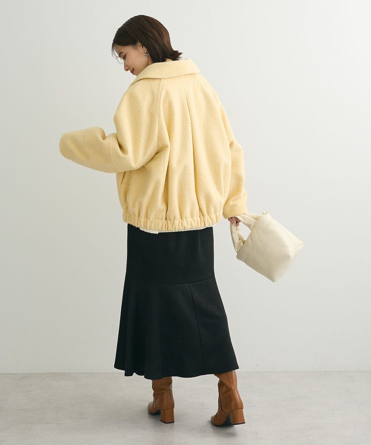 Green Parks「2WAYカラーコクーンブルゾン」|ブルゾン・スタジャン|