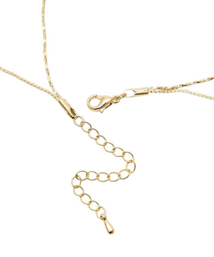 Green Parks「・HALF TIME パール付2連ネックレス」|ネックレス|