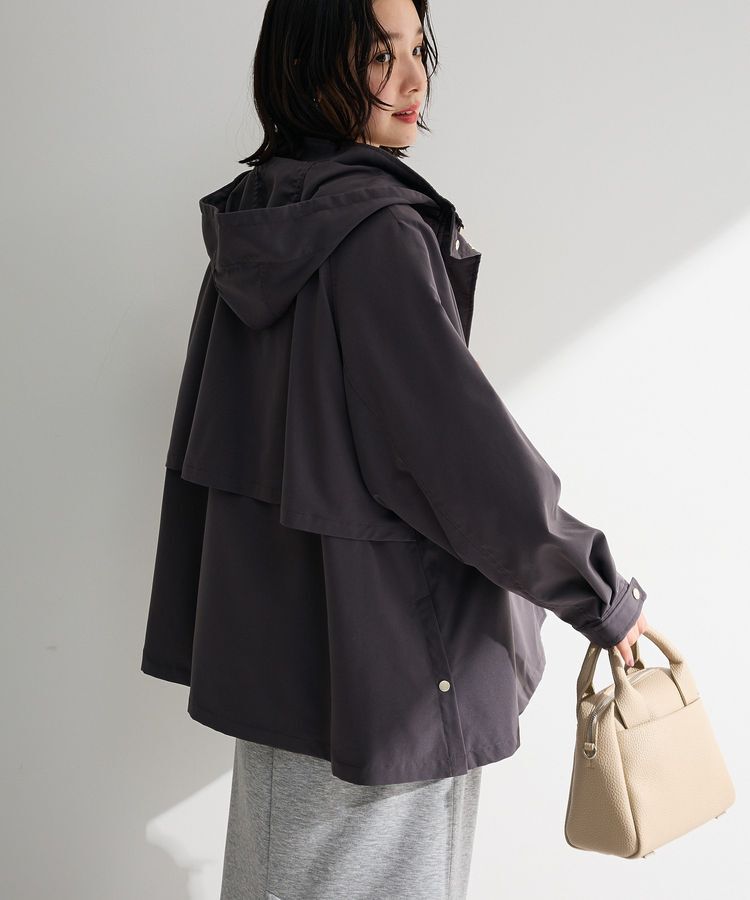 Green Parks「撥水加工Aラインマウンテンパーカー」|ブルゾン・スタジャン|