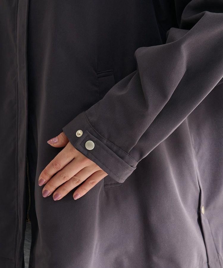 Green Parks「撥水加工Aラインマウンテンパーカー」|ブルゾン・スタジャン|