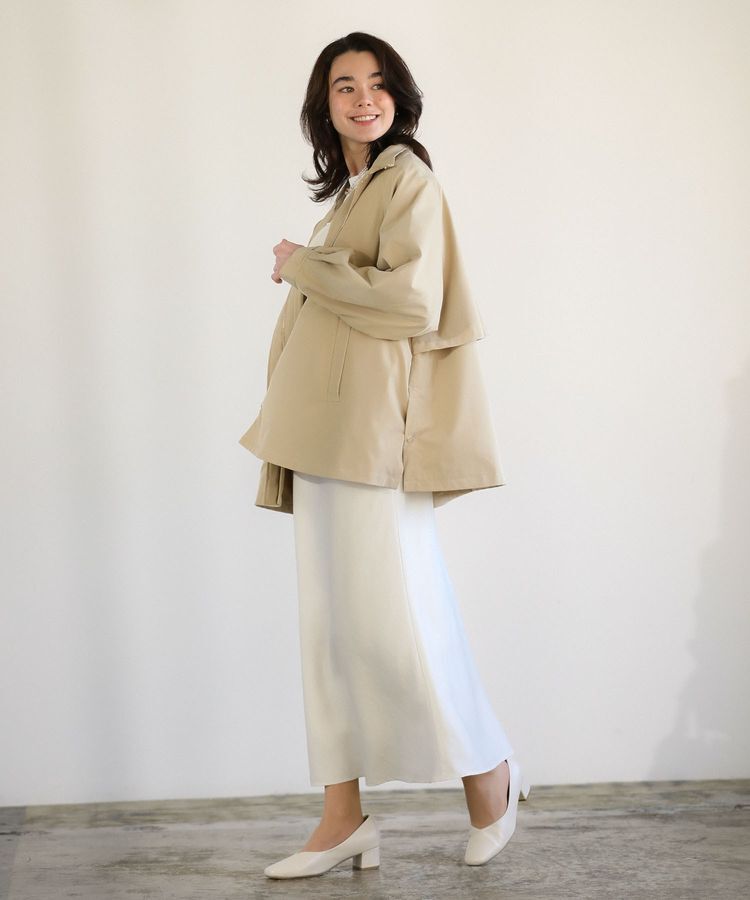 Green Parks「撥水加工Aラインマウンテンパーカー」|ブルゾン・スタジャン|