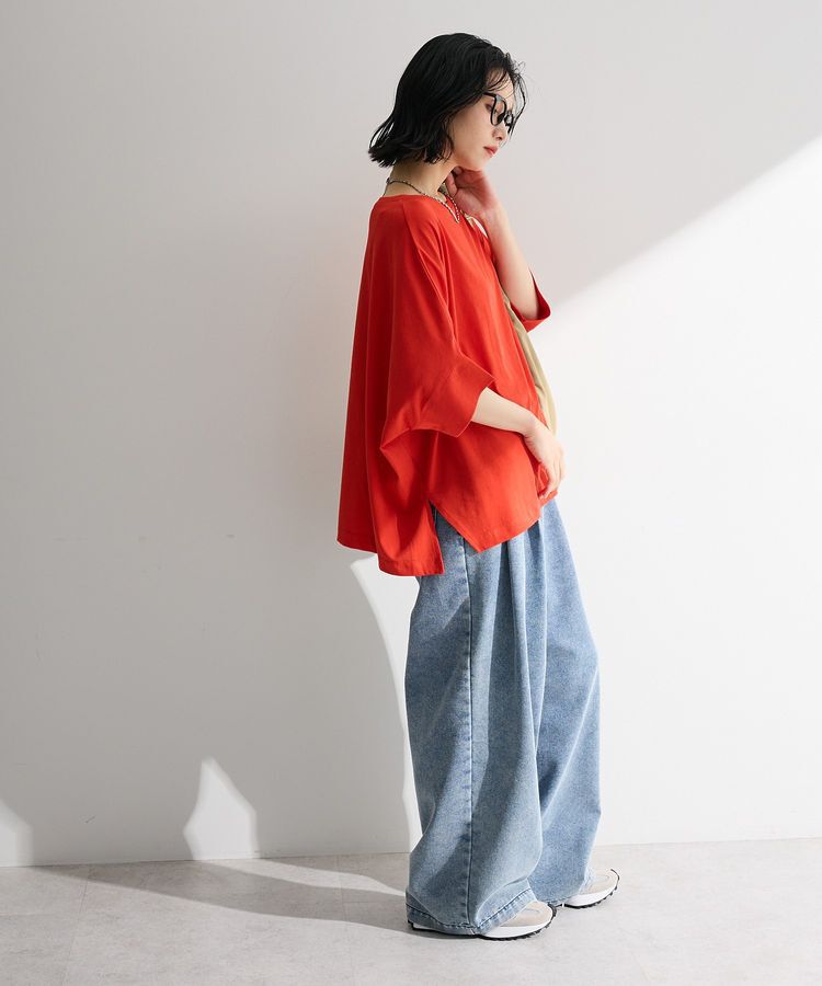 Green Parks「【WEB限定】冷やっとすずやかドルマンプルオーバーⅡ」|Tシャツ・カットソー|