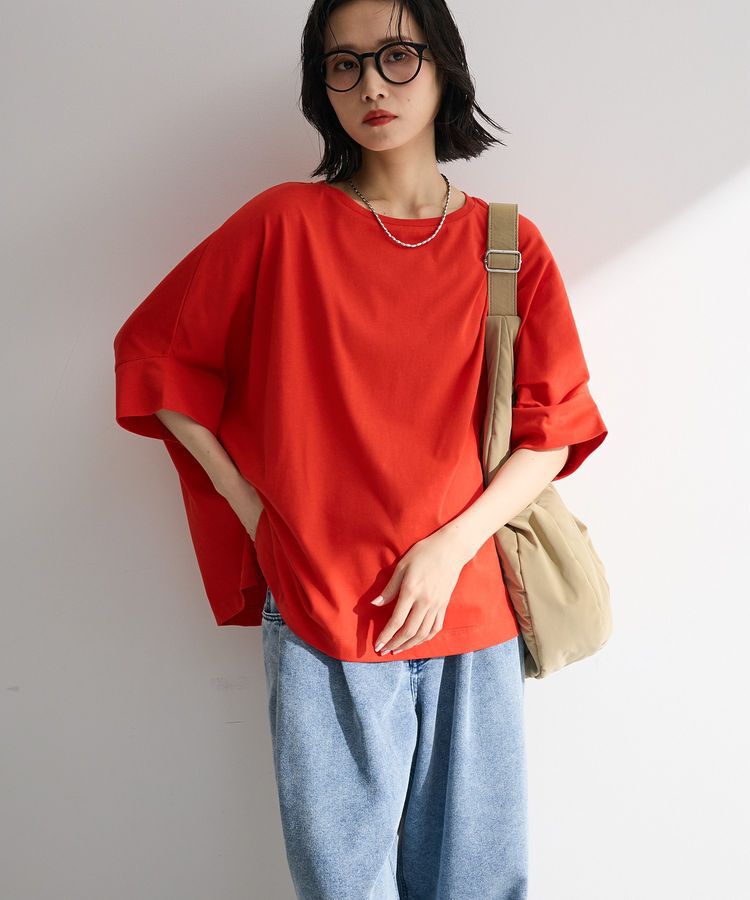 Green Parks「【WEB限定】冷やっとすずやかドルマンプルオーバーⅡ」|Tシャツ・カットソー|