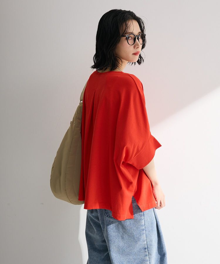 Green Parks「【WEB限定】冷やっとすずやかドルマンプルオーバーⅡ」|Tシャツ・カットソー|