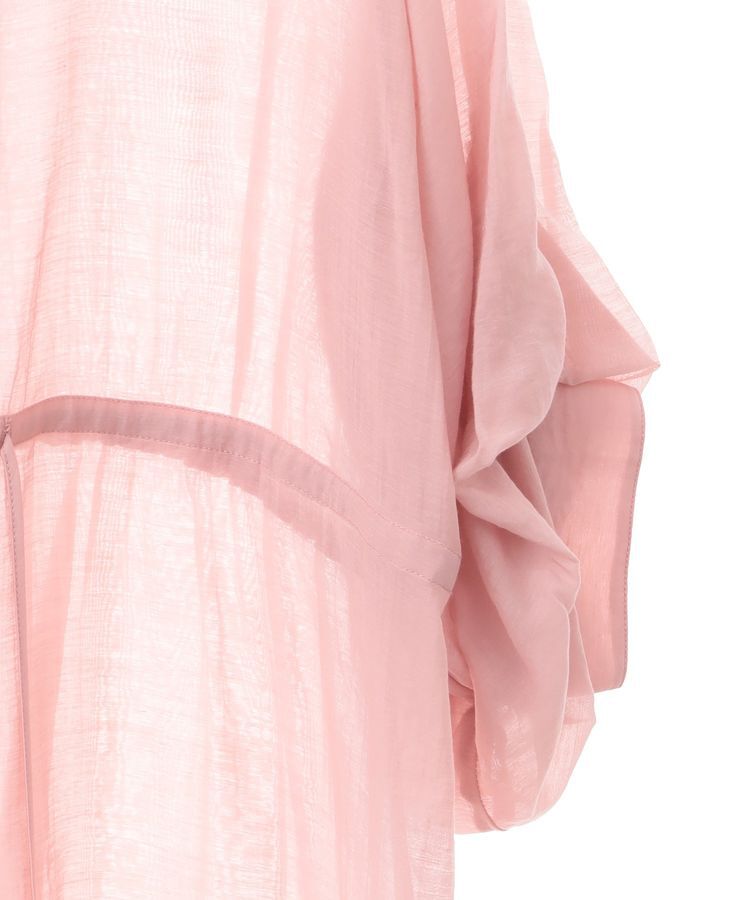 YECCA VECCA「シアー2way袖バルーンチュニック」|シャツ・ブラウス|