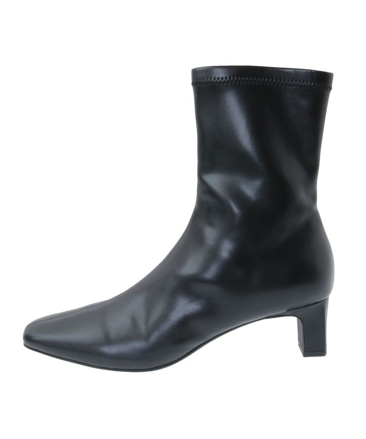 YECCA VECCA「ストレッチミドルブーツ」|ショートブーツ|