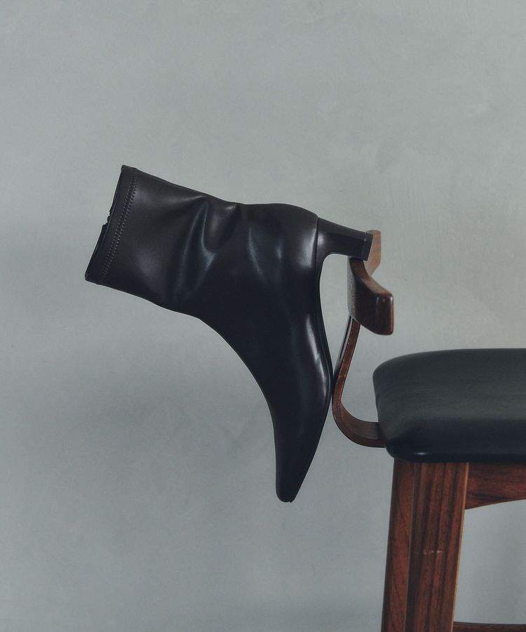 YECCA VECCA「ストレッチミドルブーツ」|ショートブーツ|