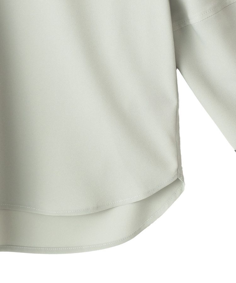 YECCA VECCA「配色パイピングブラウス」|シャツ・ブラウス|