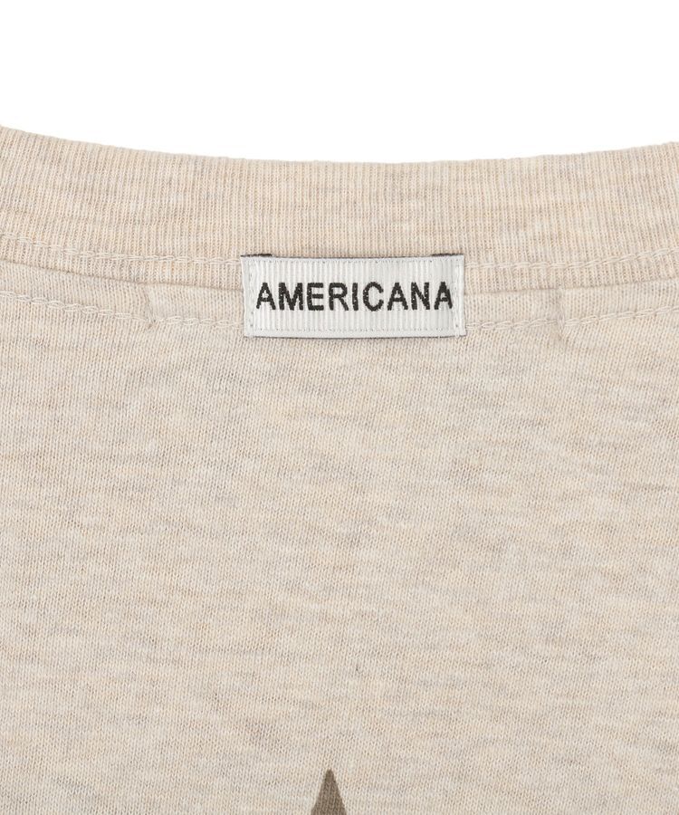 GARAGE OF GOOD CLOTHING「【AMERICANA】ラフィー丸胴プリントT【日本製】」|Tシャツ・カットソー|