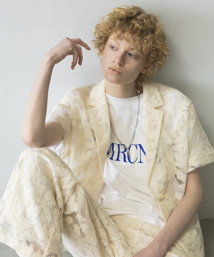 GARAGE OF GOOD CLOTHING「【AMERICANA】ラフィー丸胴プリントT【日本製】」|Tシャツ・カットソー|