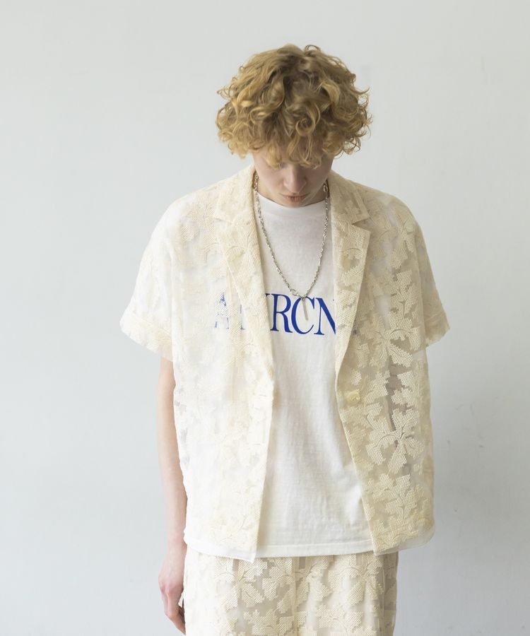 GARAGE OF GOOD CLOTHING「【AMERICANA】ラフィー丸胴プリントT【日本製】」|Tシャツ・カットソー|