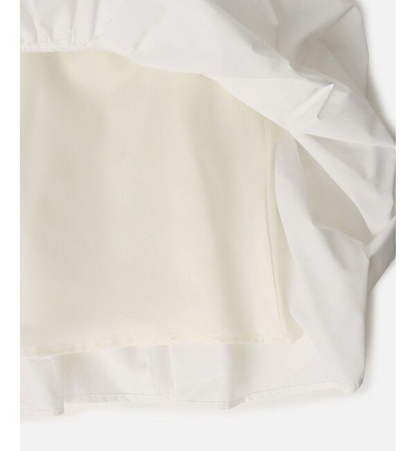 LOULOU WILLOUGHBY「【LOULOU WILLOUGHBY】ハイカウントパピヨンスカート」|フレア|