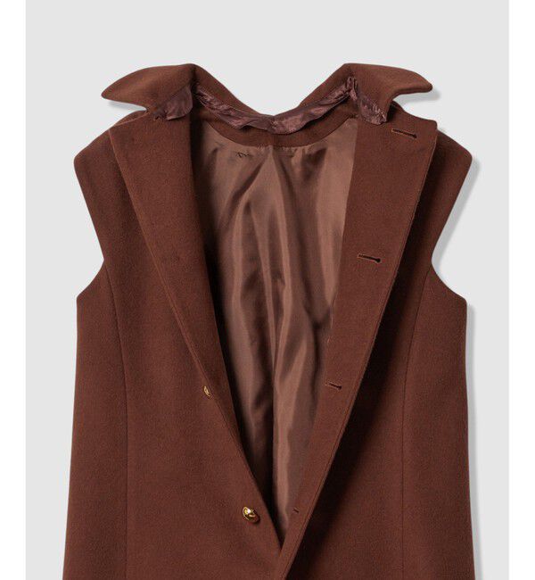 LOULOU WILLOUGHBY「【LOULOU WILLOUGHBY】ビーバーステンカラーワンピース」|ワンピース|