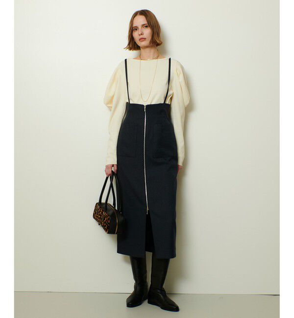 allureville「ソウバリドレープスリーブプルオーバー」|ニット・セーター|