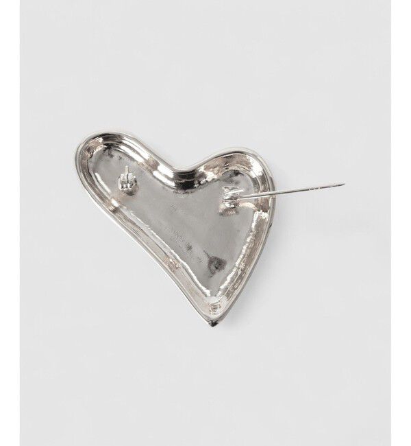 allureville「ハートモチーフブローチ」|ブローチ・コサージュ|