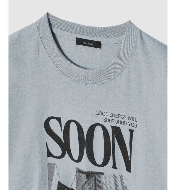 allureville「サイネージロゴロングTシャツ」|Tシャツ・カットソー|