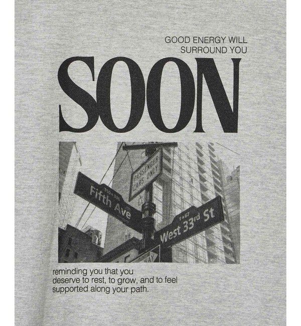 allureville「サイネージロゴロングTシャツ」|Tシャツ・カットソー|