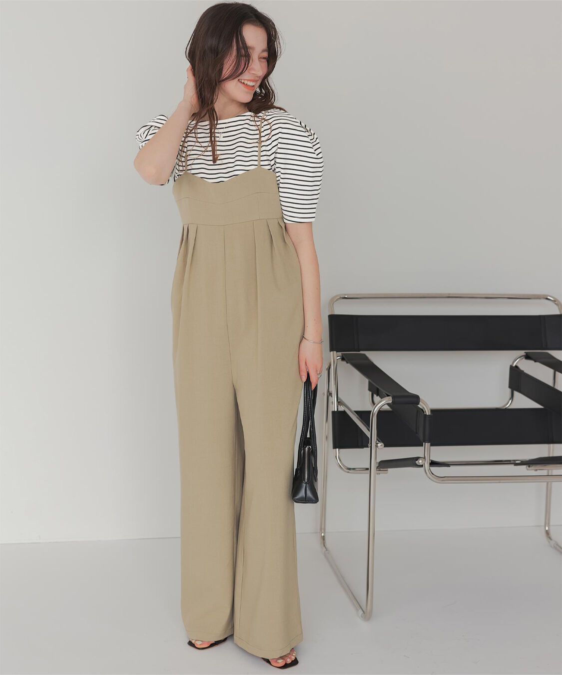 titivate「フォルムスリーブ5分袖カットソー」|Tシャツ・カットソー|