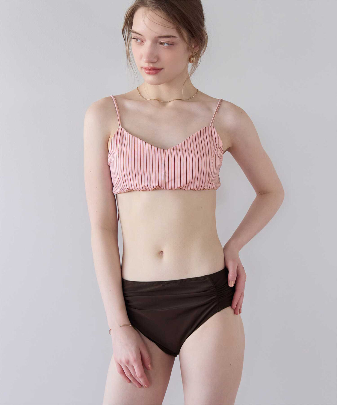 SEA DRESS「シンプルデザインストライプビキニ/水着」|ビキニ|