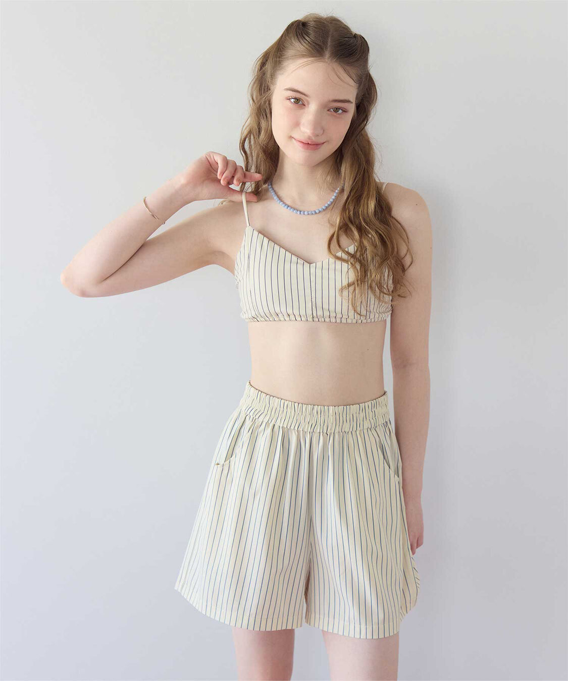 SEA DRESS「シンプルデザインストライプビキニ/水着」|ビキニ|