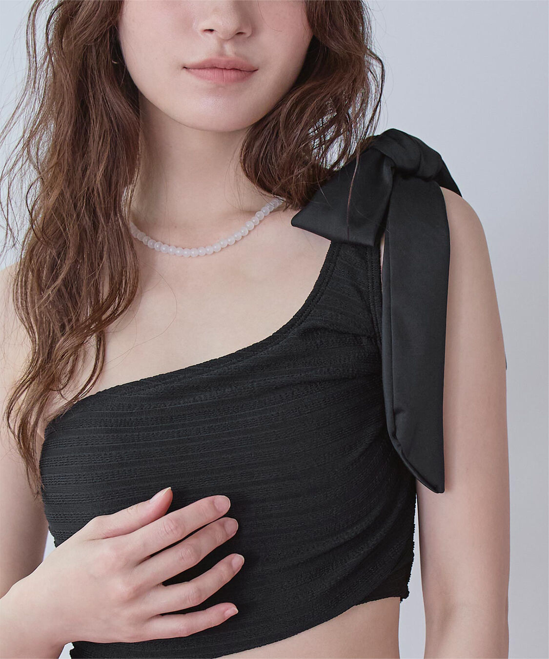 SEA DRESS「ワンショルダーカットアウトワンピース」|ビキニ|