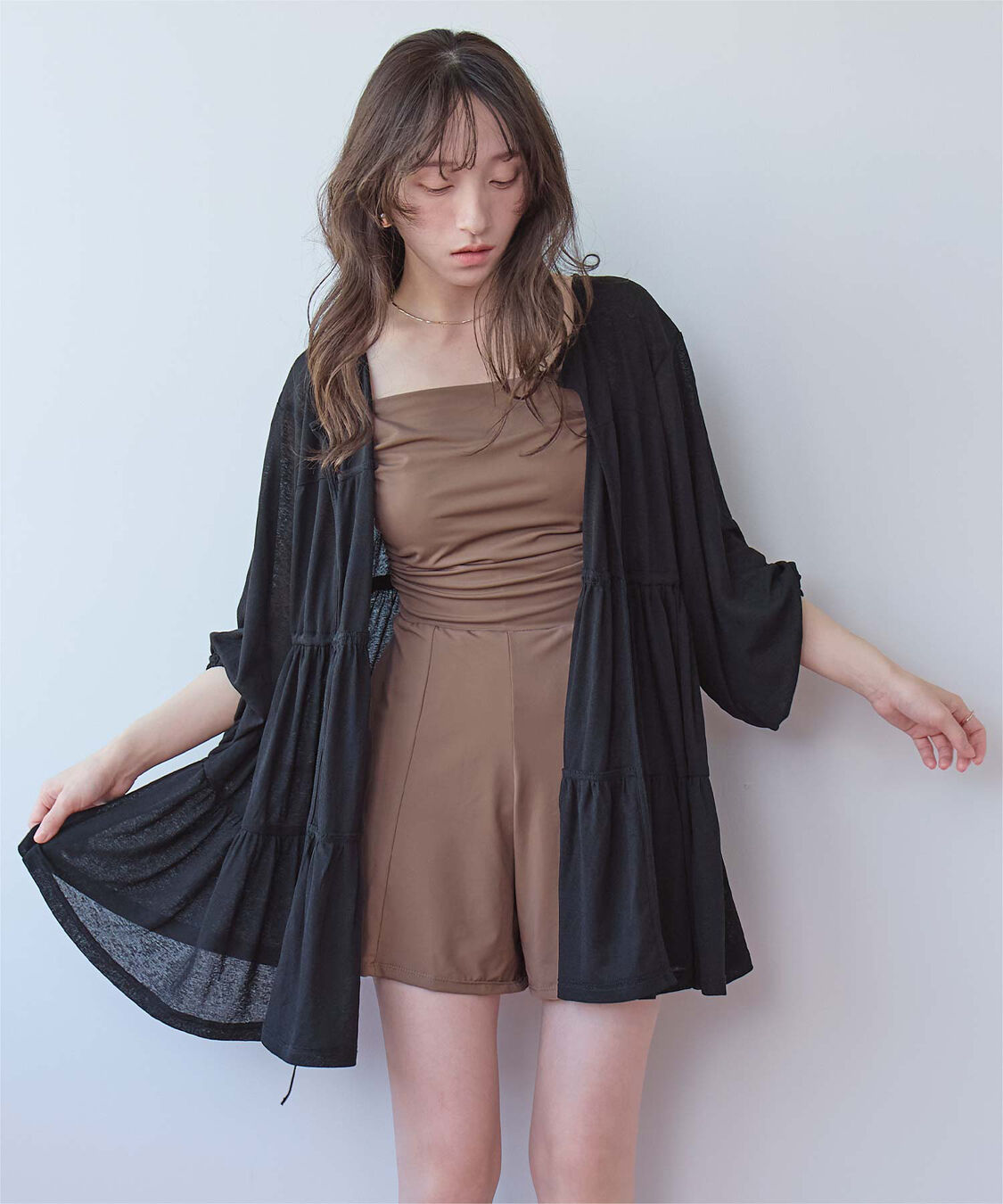 SEA DRESS「ｻｲﾄﾞｷﾞｬｻﾞｰｵｰﾙｲﾝﾜﾝ/ﾜﾝﾋﾟｰｽ水着」|コンビネゾン|