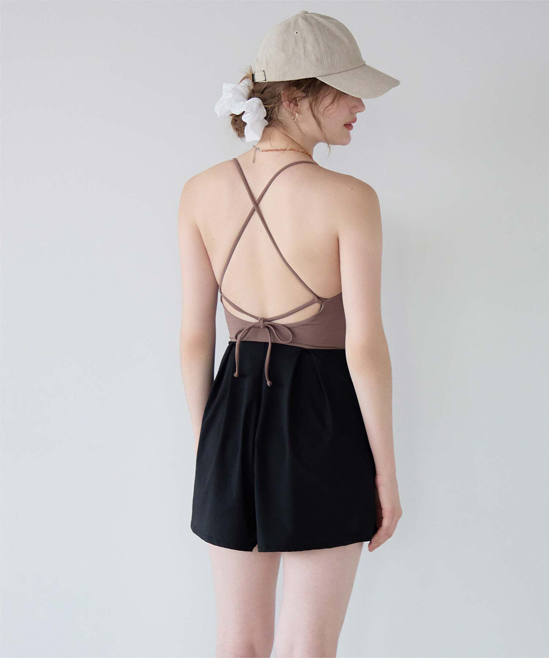 SEA DRESS「ｻｲﾄﾞｷﾞｬｻﾞｰｵｰﾙｲﾝﾜﾝ/ﾜﾝﾋﾟｰｽ水着」|コンビネゾン|