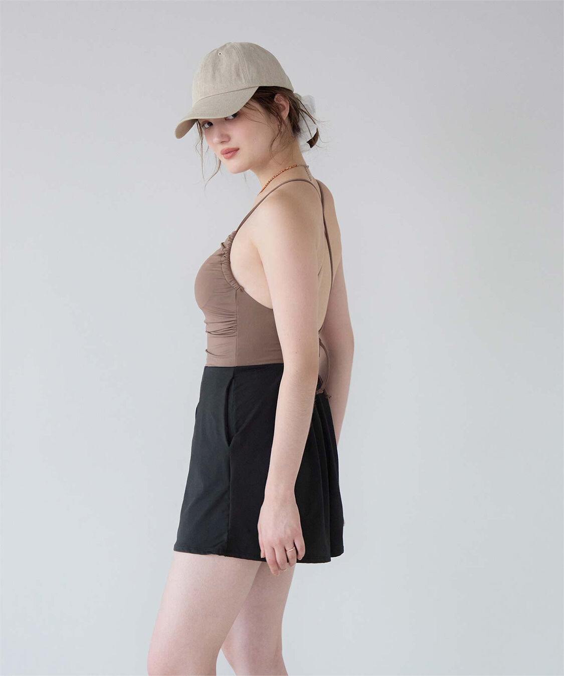 SEA DRESS「ｻｲﾄﾞｷﾞｬｻﾞｰｵｰﾙｲﾝﾜﾝ/ﾜﾝﾋﾟｰｽ水着」|コンビネゾン|