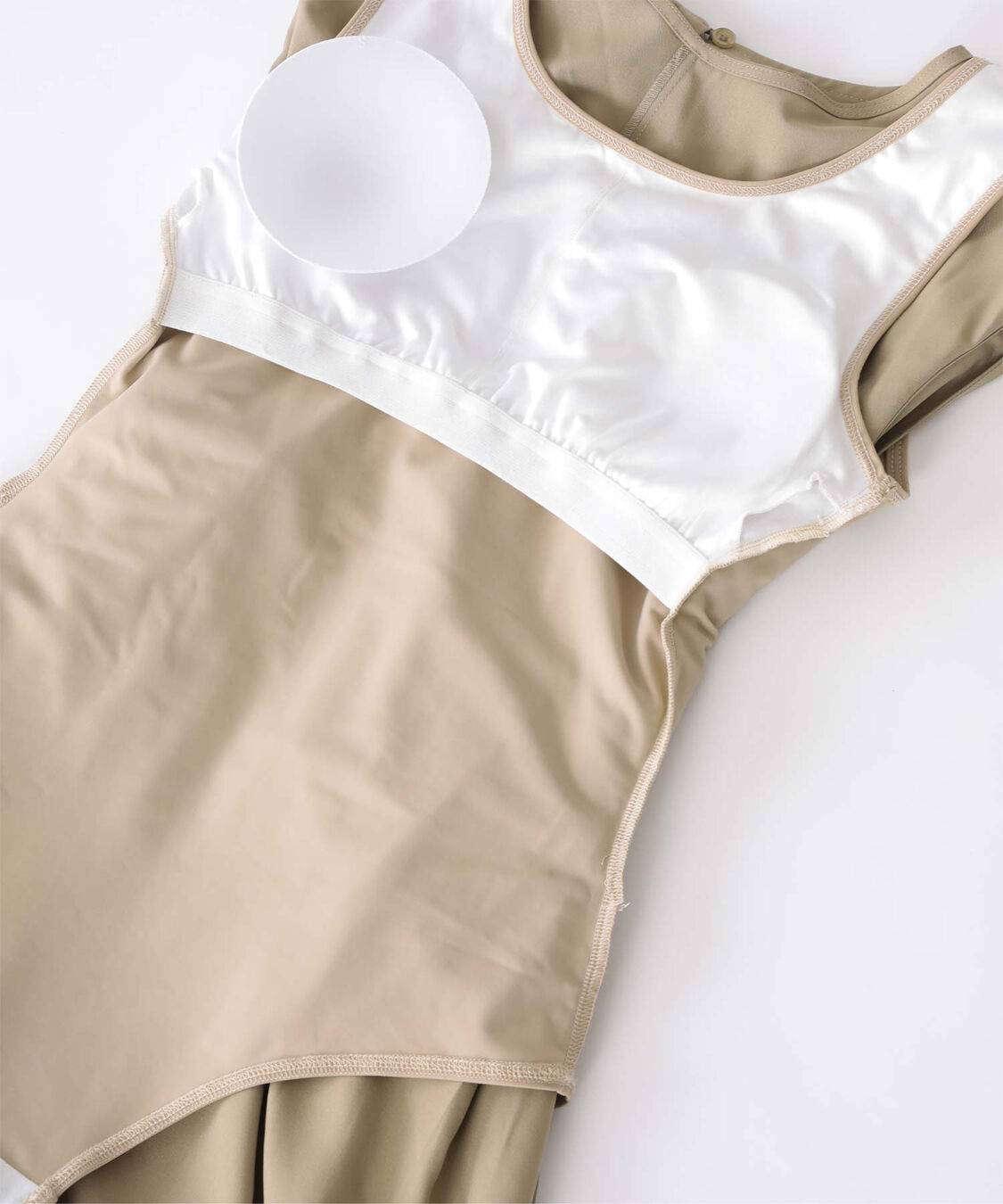 titivate「ペプラムフレアデザインオールインワン/ワンピース水着」|コンビネゾン|