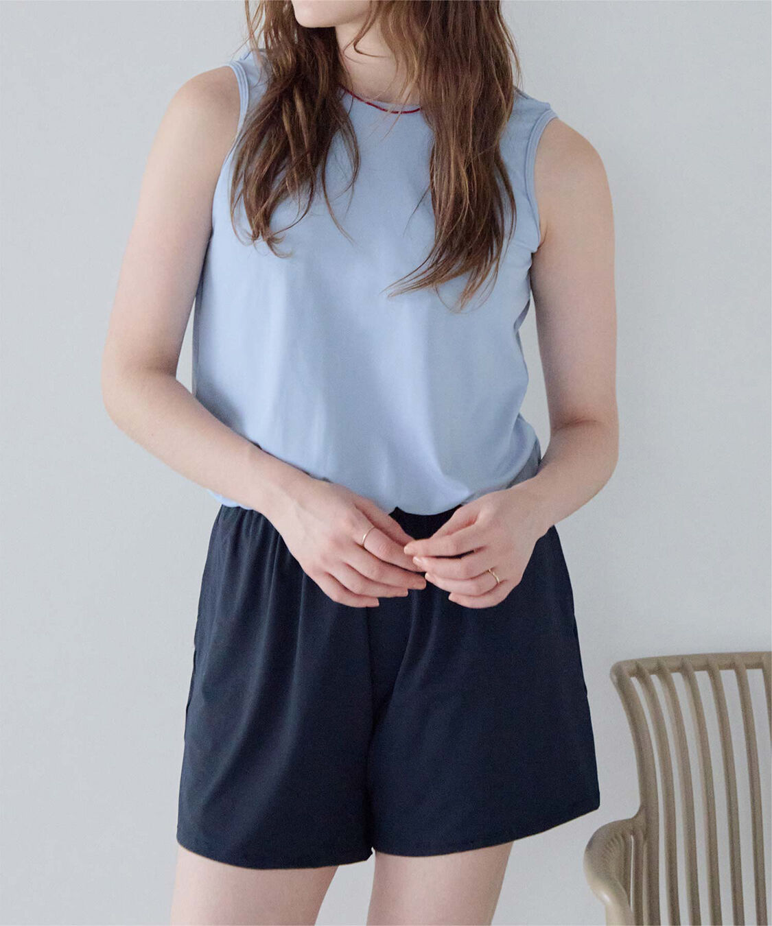 SEA DRESS「ﾊﾞｯｸﾘﾎﾞﾝﾉｰｽﾘｰﾌﾞｵｰﾙｲﾝﾜﾝ/水着」|コンビネゾン|