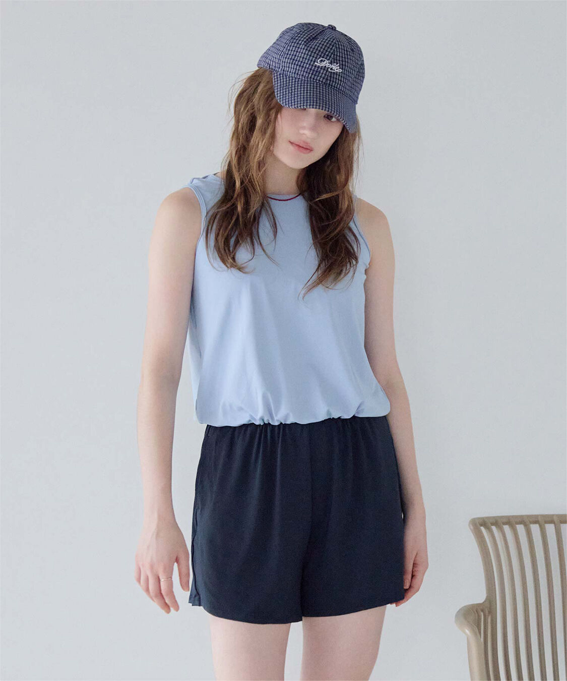 SEA DRESS「ﾊﾞｯｸﾘﾎﾞﾝﾉｰｽﾘｰﾌﾞｵｰﾙｲﾝﾜﾝ/水着」|コンビネゾン|