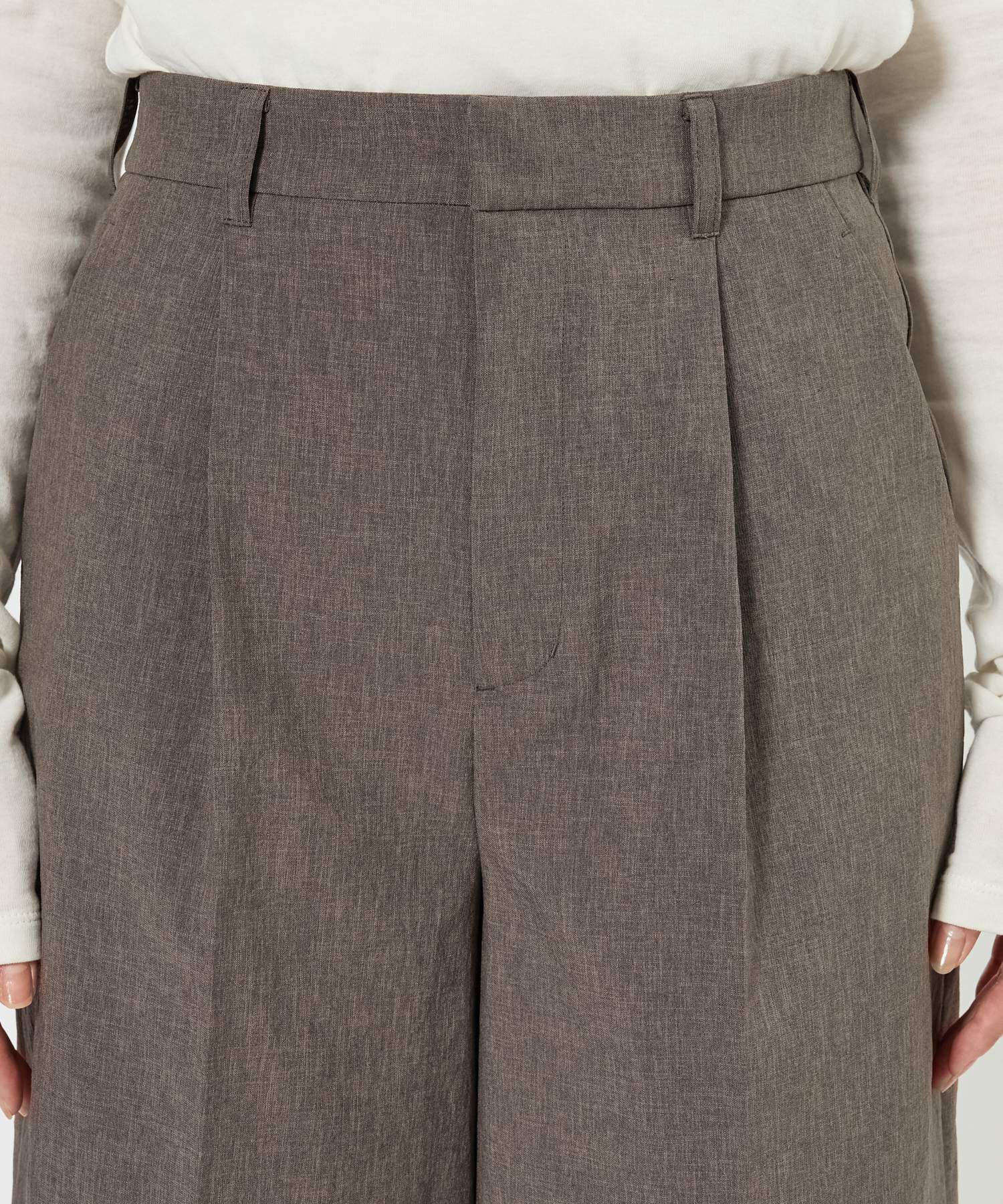 BABYLONE「リネンライクシャンタンハーフパンツ<セットアップ対応>」|その他|