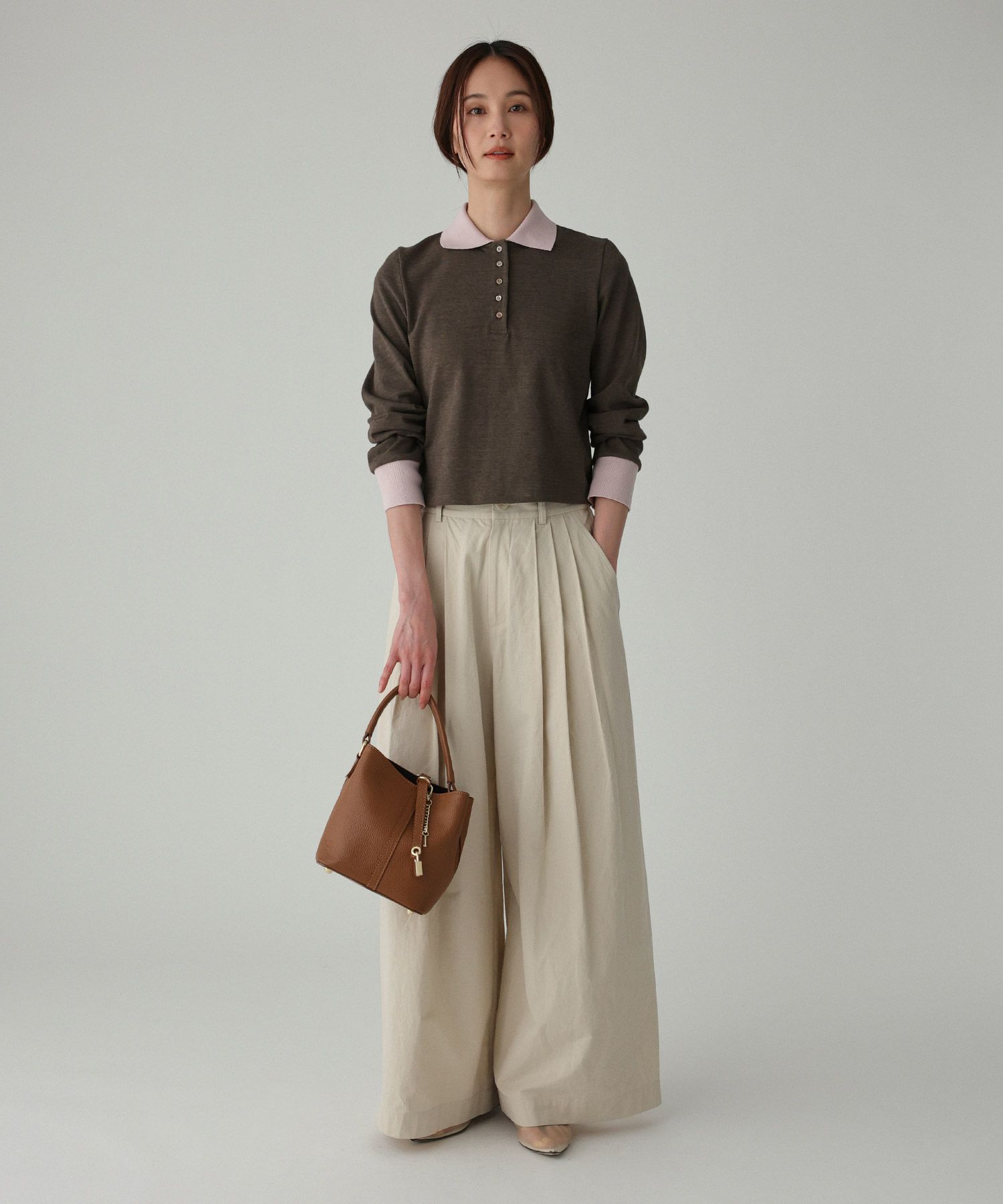  「【PROTAGONISTA】＜別注＞ポロカットソー」|Tシャツ・カットソー|