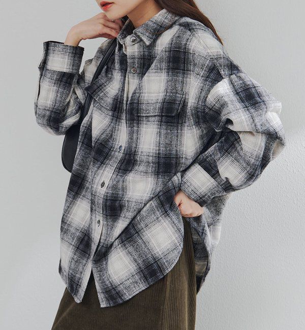  「起毛チェックシャツ」|シャツ・ブラウス|