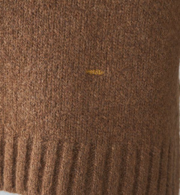  「アルパカ混深Vネックニットプルオーバー」|キャミソール|