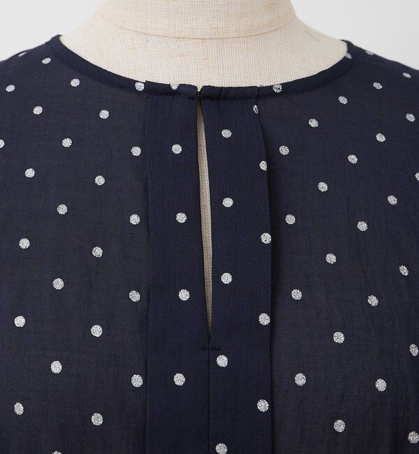  「グリッタードットペプラムブラウス」|シャツ・ブラウス|