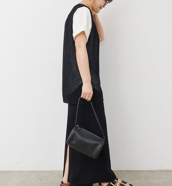  「テープヤーンベスト」|ニット・セーター|