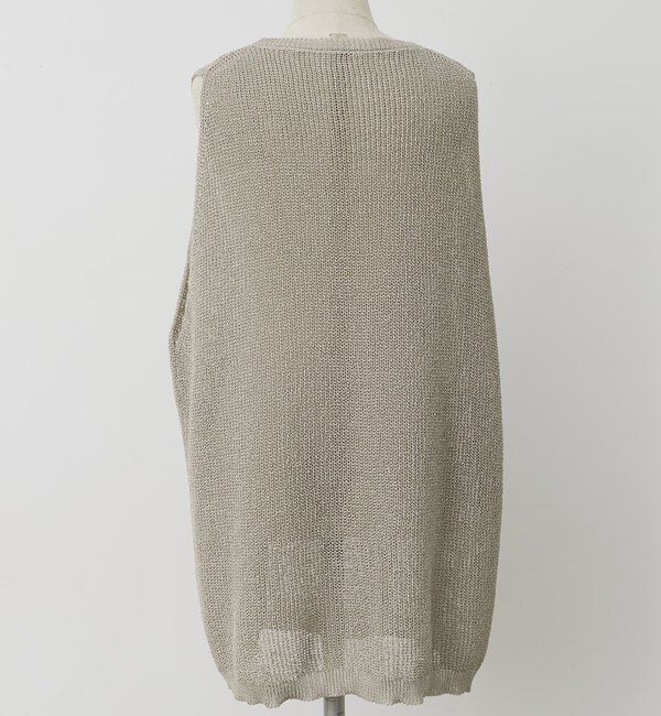  「テープヤーンベスト」|ニット・セーター|