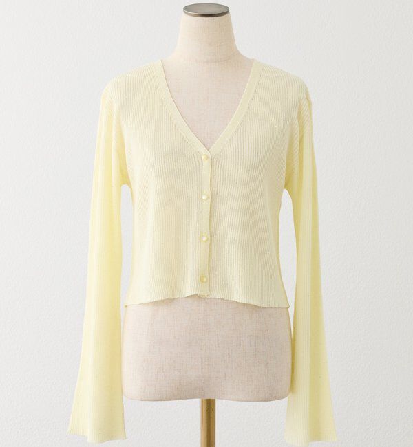  「シアーカーディガン」|ニット・セーター|