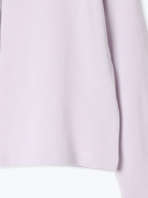 Te chichi「ワンポイント刺繍ミニ裏毛カーディガン」|カーディガン|