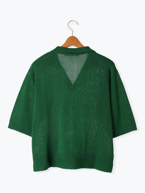 Lugnoncure「襟付きスキッパーニット」|ニット・セーター|