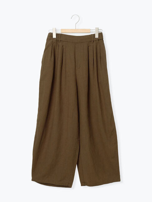 Samansa Mos2「麻レーヨン柄アソートパンツ」|その他|