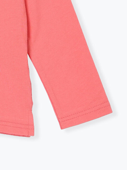 Samansa Mos2 Lagom「ステッチロゴロンT」|Tシャツ・カットソー|