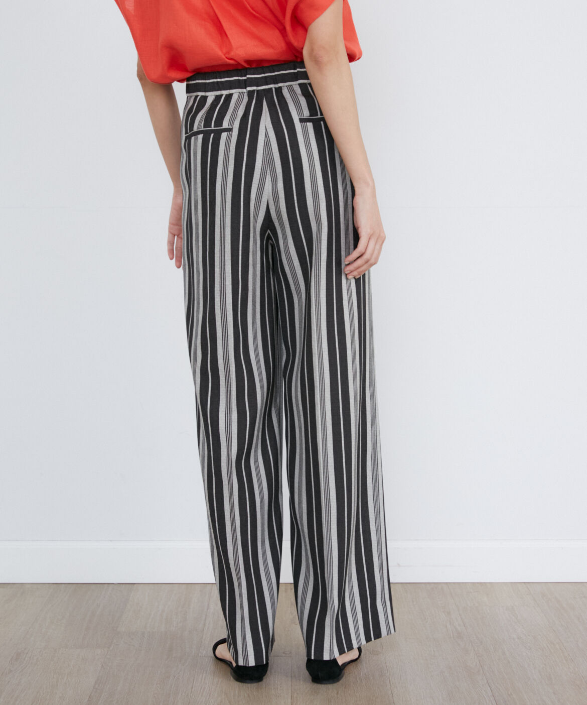 INED「ストライププリントパンツ《Viscotecs》」|その他|