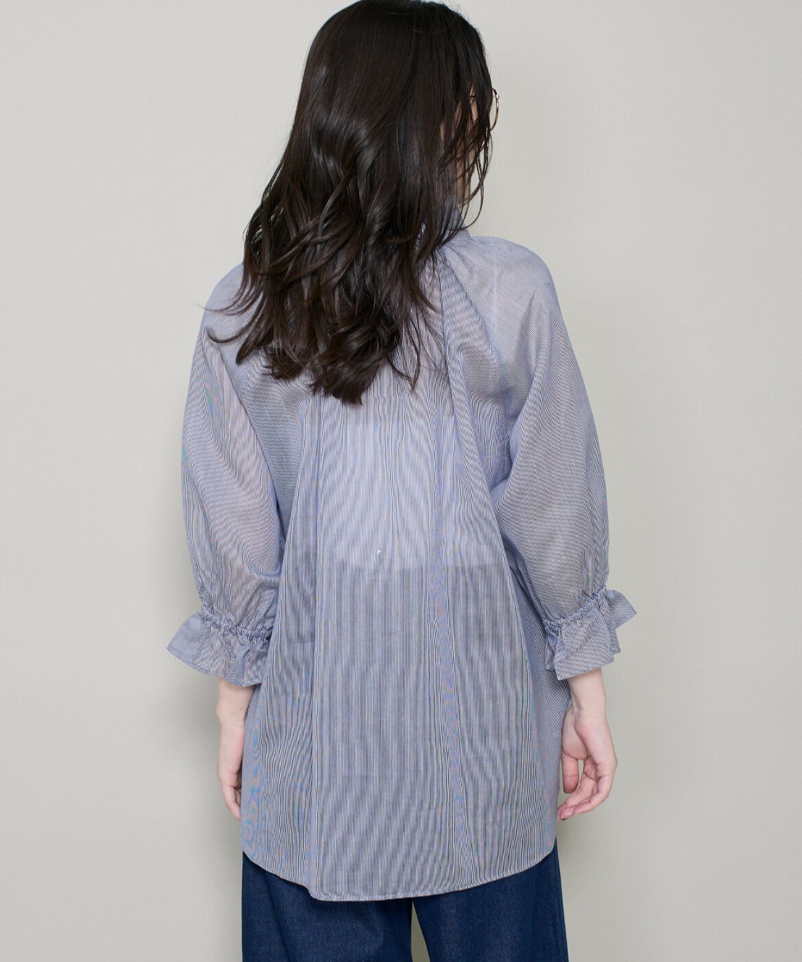 DAY by DAY it&rsquo;s international「コットンシルクギャザーフリルブラウス」|シャツ・ブラウス|