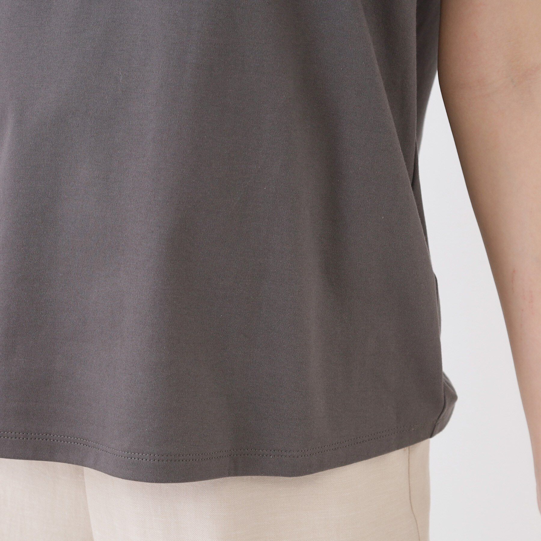 COUP DE CHANCE「【手洗い可／日本製】半袖ロゴTシャツ」|Tシャツ・カットソー|