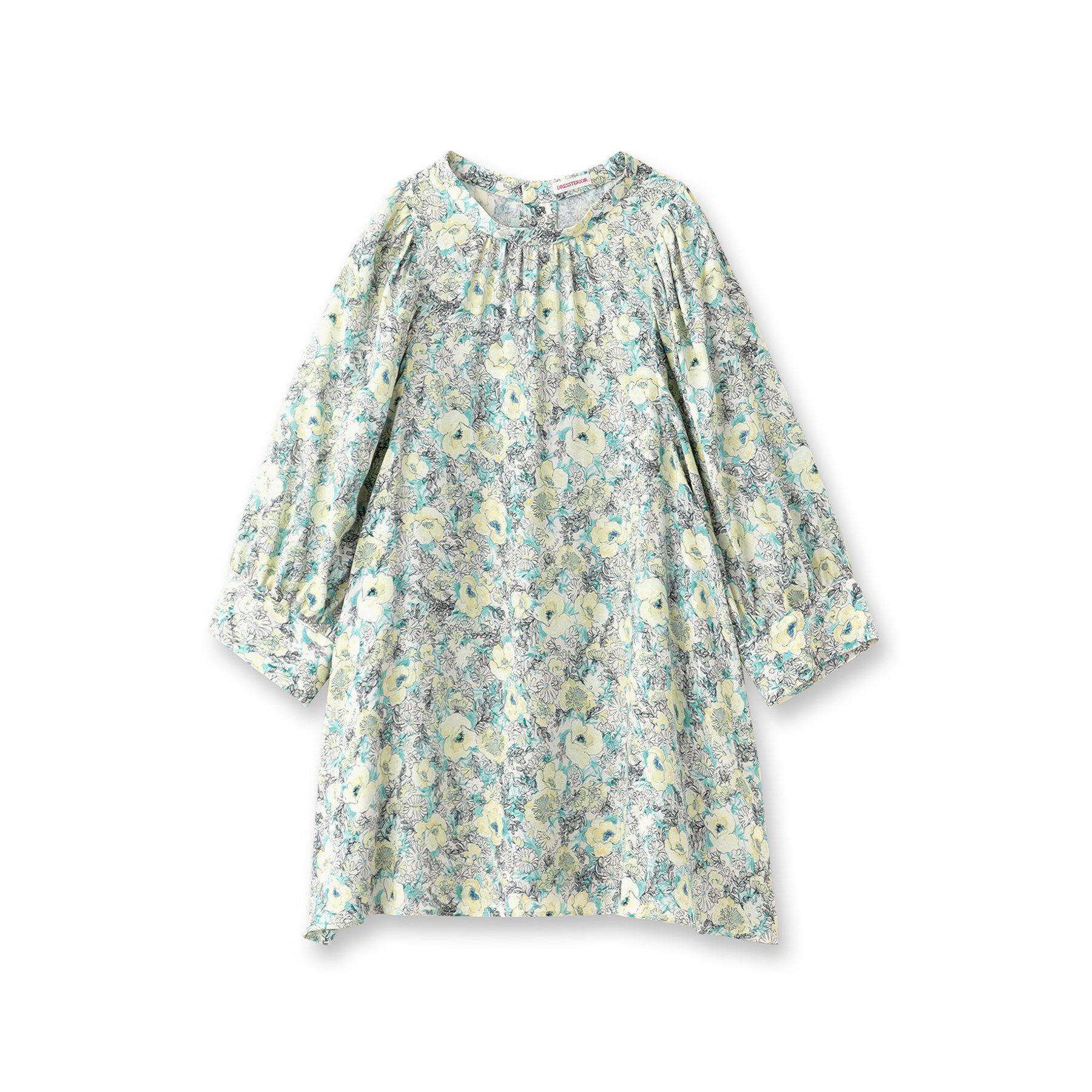 DRESSTERIOR「【着映え／花柄】フラワープリントボリュームスリーブブラウス」|シャツ・ブラウス|