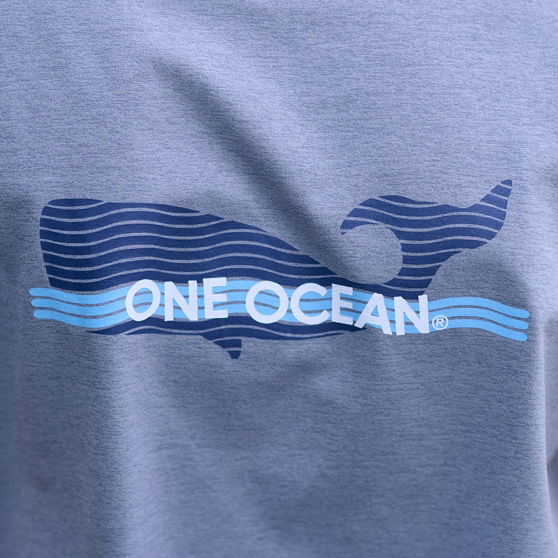 DRESSTERIOR「【洗える/バックプリント】再生ポリエステルホエイルプリントTシャツ」|Tシャツ・カットソー|