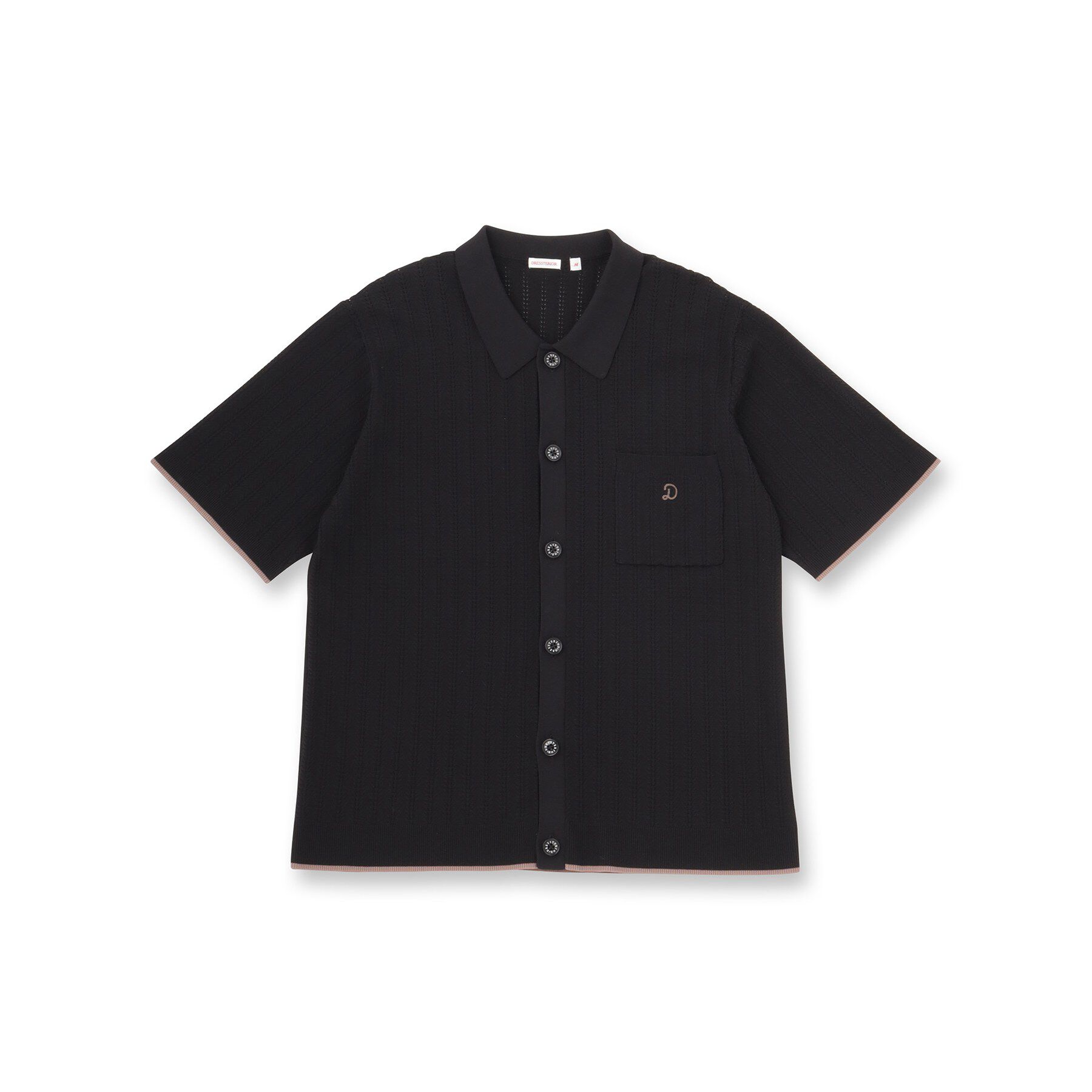 DRESSTERIOR「【Safari5月号掲載】ウォッシャブル キューバニットシャツ」|ニット・セーター|