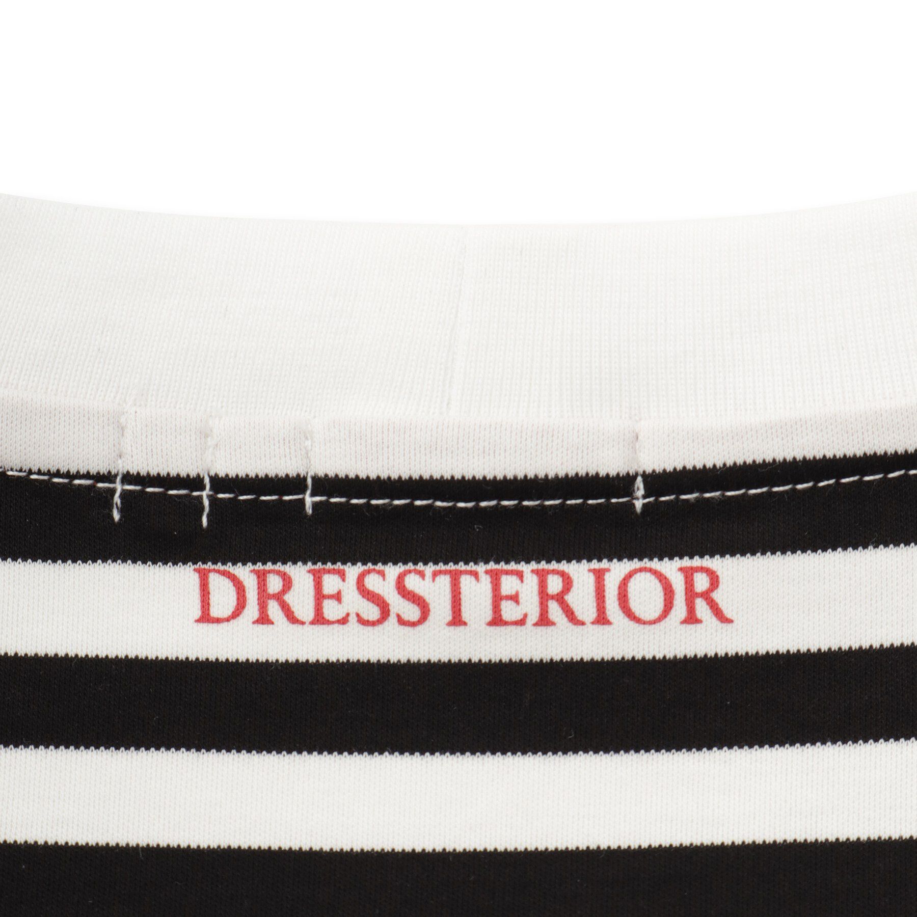 DRESSTERIOR「【接触冷感／抗菌防臭／消臭】ICE CLEAR COTTON ボーダーTシャツ」|Tシャツ・カットソー|